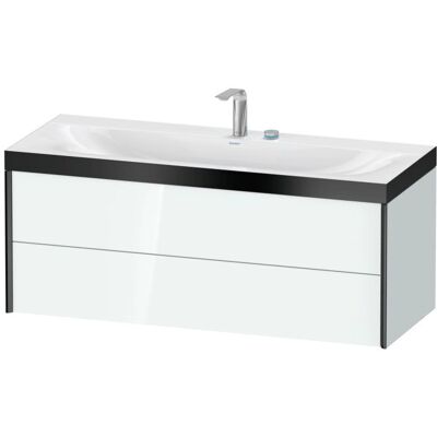Duravit Wandmontiertes Weiß Hochglanz C-Bonded Set - Waschtisch Duravit Wandmontiertes Weiß Hochglanz C-Bonded Set - Waschtisch