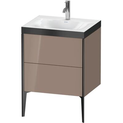 Duravit Viu Möbelwaschtisch - 2 Schubladen, Hahnloch, Bodenstehend Duravit Viu Möbelwaschtisch - 2 Schubladen, Hahnloch, Bodenstehend