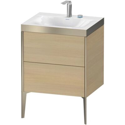 Duravit Xviu Mediterrane Eiche Waschtisch-Set - 2 Schubladen - C-Bonded Duravit Xviu Mediterrane Eiche Waschtisch-Set - 2 Schubladen - C-Bonded