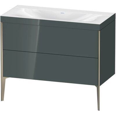 Duravit Xviu C-Bonded Set Badezimmer Waschbecken - 2 Schubladen, Ohne Hahnloch Duravit Xviu C-Bonded Set Badezimmer Waschbecken - 2 Schubladen, Ohne Hahnloch
