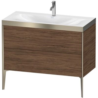 Duravit Xviu Nussbaum dunkel Bodenstehendes Set - Badezimmer-Set Duravit Xviu Nussbaum dunkel Bodenstehendes Set - Badezimmer-Set