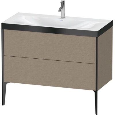 Duravit XViu Waschtisch - Zwei Schubladen, Ohne Überlauf, Keramischer Ventildeckel Duravit XViu Waschtisch - Zwei Schubladen, Ohne Überlauf, Keramischer Ventildeckel