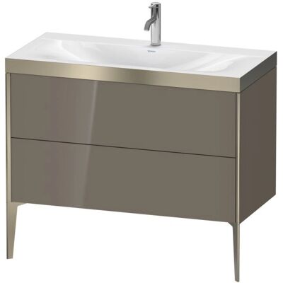 Duravit Xviu C-Bonded Set - 2 Schubladen, 1000x480x610mm, Flannel Grey Duravit Xviu C-Bonded Set - 2 Schubladen, 1000x480x610mm, Flannel Grey