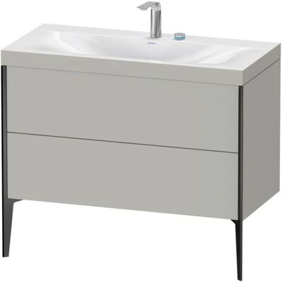 Duravit Xviu Bodenstehendes C-Bonded Waschbecken-Set Duravit Xviu Bodenstehendes C-Bonded Waschbecken-Set
