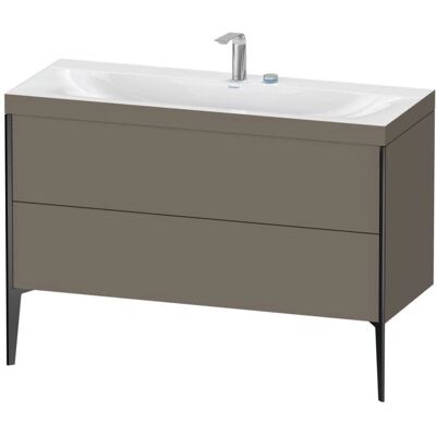 Duravit C-Bonded Waschtisch-Set Grau Duravit C-Bonded Waschtisch-Set Grau
