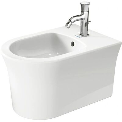 Bidet de perete Duravit White Tulip - Montat pe perete, alb Bidet de perete Duravit White Tulip - Montat pe perete, alb