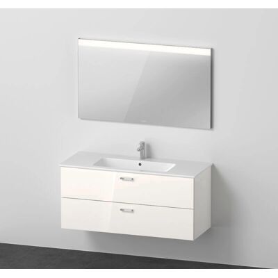 Duravit Xbase - Wandgemonteerde badkamerset met LED-spiegel Duravit Xbase - Wandgemonteerde badkamerset met LED-spiegel