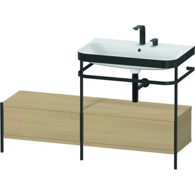Duravit Happy D.2 Plus mediterrane Eiche C-bonded Waschtisch-Set Duravit Happy D.2 Plus mediterrane Eiche C-bonded Waschtisch-Set