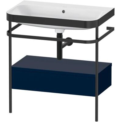 Duravit Happy D.2 Plus C-Bonded Set mit Nachtblau Seidenmatt - Badmöbel Duravit Happy D.2 Plus C-Bonded Set mit Nachtblau Seidenmatt - Badmöbel