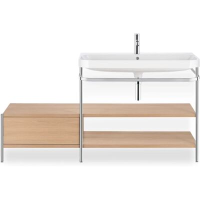 Duravit Happy D.2 Plus C-förmiger Waschtisch - 140x49cm Duravit Happy D.2 Plus C-förmiger Waschtisch - 140x49cm
