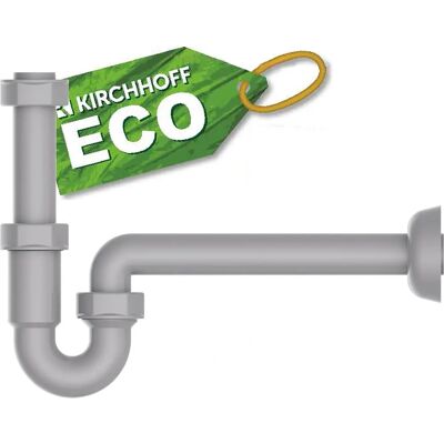 KIRCHHOFF ECO-SAVE Siphon - Polypropylen (Rezyklat), 1 1/4" KIRCHHOFF ECO-SAVE Siphon - Polypropylen (Rezyklat), 1 1/4"