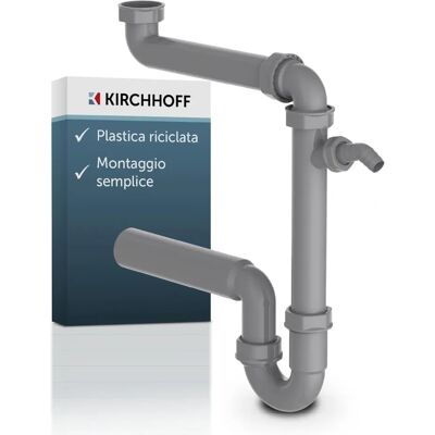KIRCHHOFF ECO-SAVE Siphon - Abfluss für Spüle KIRCHHOFF ECO-SAVE Siphon - Abfluss für Spüle
