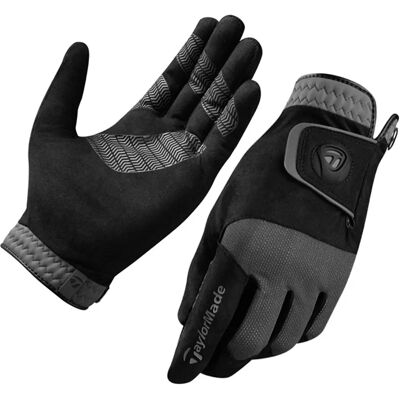 TaylorMade TM18 Rain Control Gant de Golf Noir - Golf glove TaylorMade TM18 Rain Control Gant de Golf Noir - Golf glove