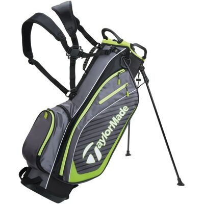 Sac de golf TaylorMade Pro Stand 6.0 - Charbon/Noir/Vert - Publicité Sac de golf TaylorMade Pro Stand 6.0 - Charbon/Noir/Vert - Publicité