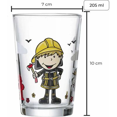 Ritzenhoff & Breker Feuerwehrmann Bernie Kindergeschirr & Glas-Set - 24-tlg Ritzenhoff & Breker Feuerwehrmann Bernie Kindergeschirr & Glas-Set - 24-tlg
