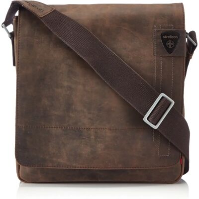 Strellson Richmond Leder Messenger - Herren Strellson Richmond Leder Messenger - Herren