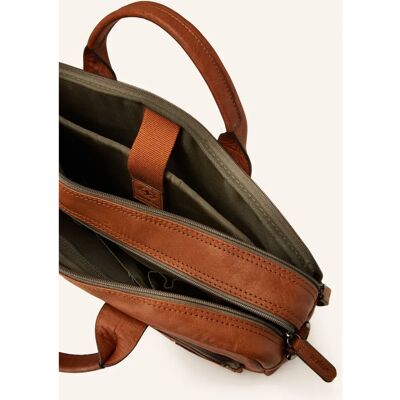 Strellson Leder Umhängetasche Hyde Park - Laptop 14'' - Elegantes Lederdesign Strellson Leder Umhängetasche Hyde Park - Laptop 14'' - Elegantes Lederdesign