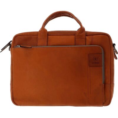 Strellson Leder Umhängetasche Hyde Park - Laptop 14'' - Elegantes Lederdesign Strellson Leder Umhängetasche Hyde Park - Laptop 14'' - Elegantes Lederdesign