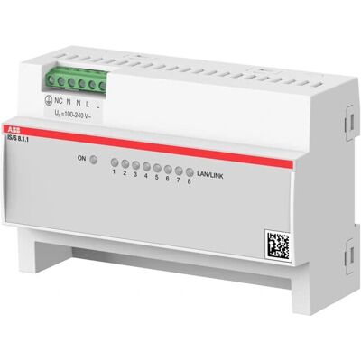 ABB 8-Kanal DIN-Schienen-Aktor - Schalter/IP 8 Ports ABB 8-Kanal DIN-Schienen-Aktor - Schalter/IP 8 Ports