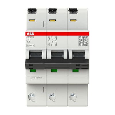 ABB SX203-C16 Leitungsschutzschalter - 3P 16A ABB SX203-C16 Leitungsschutzschalter - 3P 16A