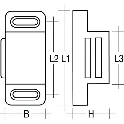 Welter - Simplec 4 kg - Braun - Kunststoff/Metall - Magnetschnäpper Welter - Simplec 4 kg - Braun - Kunststoff/Metall - Magnetschnäpper
