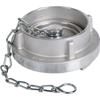 Kindswater - Sistema di Raccordo Cieco Storz in Alluminio con Catena - Industria dell'acqua Kindswater - Sistema di Raccordo Cieco Storz in Alluminio con Catena - Industria dell'acqua