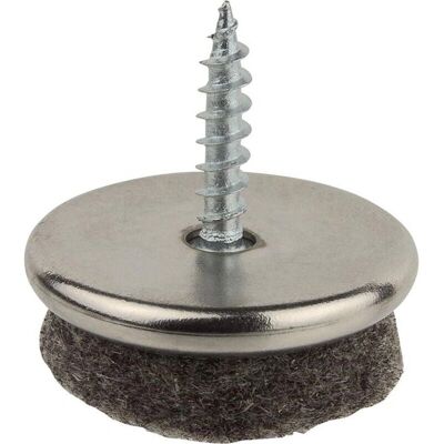 NoName 30mm Graue Filzgleiter - Möbelgleiter NoName 30mm Graue Filzgleiter - Möbelgleiter