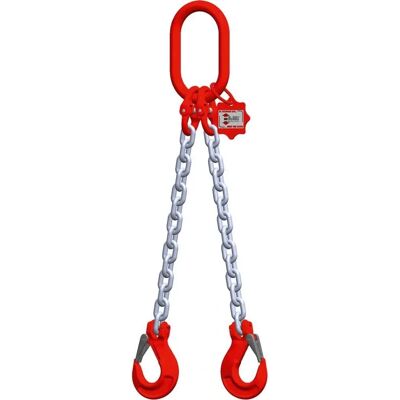 Force Model - Verzinkte Kette 2-Str 2m 45-60kg Tragkraft Force Model - Verzinkte Kette 2-Str 2m 45-60kg Tragkraft