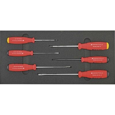 PB Swiss Tools Módulo de destornilladores 1/3 SwissGrip - Plana y Phillips PB Swiss Tools Módulo de destornilladores 1/3 SwissGrip - Plana y Phillips