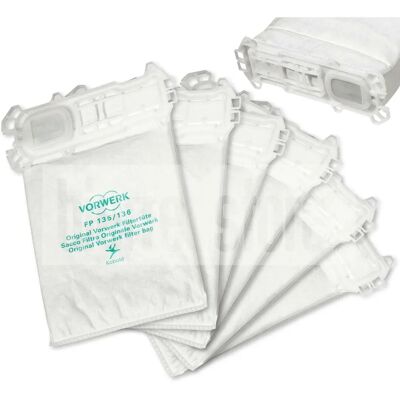 Vorwerk VK135 VK136 - Sacchetti per aspirapolvere Vorwerk VK135 VK136 - Sacchetti per aspirapolvere