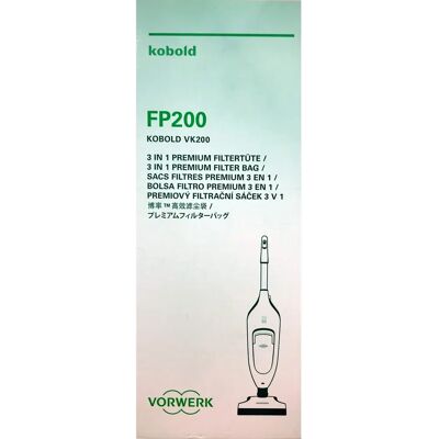 Vorwerk VK200 FP200 sacco aspiratore Vorwerk VK200 FP200 sacco aspiratore