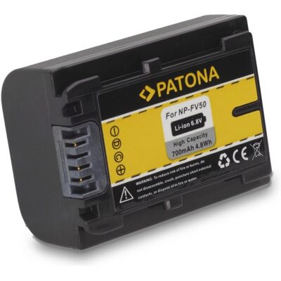 PATONA - NP-FV50 - 700mAh - Li-Ion - Akku PATONA - NP-FV50 - 700mAh - Li-Ion - Akku