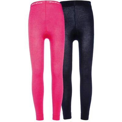 ewers - UNI BASIC 2er-Pack - marine/pink - Leggings ewers - UNI BASIC 2er-Pack - marine/pink - Leggings