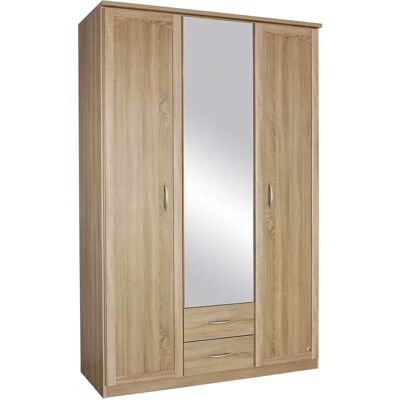 RAUCH Torrent Kleiderschrank - 3-Türen 136cm breit, helles Interieur RAUCH Torrent Kleiderschrank - 3-Türen 136cm breit, helles Interieur
