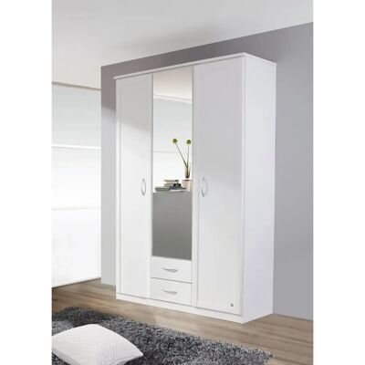 RAUCH Torrent Kleiderschrank - 3-türig, Weiß, 136cm breit - Schrank RAUCH Torrent Kleiderschrank - 3-türig, Weiß, 136cm breit - Schrank