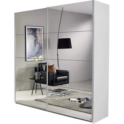 Rauch Subito Kleiderschrank - 2 Türen, Weiß, 181x61x197 cm Rauch Subito Kleiderschrank - 2 Türen, Weiß, 181x61x197 cm