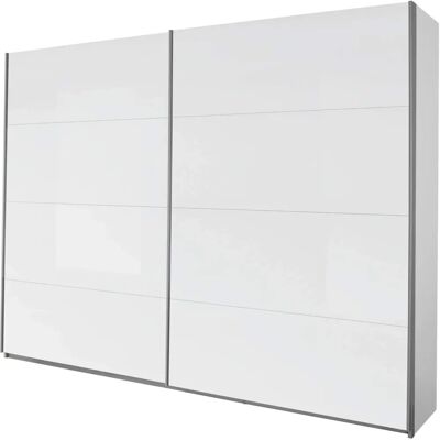 RAUCH Imposa Kleiderschrank - Hochglanz Weiß, 2 Türen, 271cm RAUCH Imposa Kleiderschrank - Hochglanz Weiß, 2 Türen, 271cm
