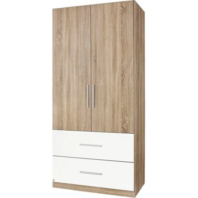 Rauch Alvor Kleiderschrank - 2 Türen, 2 Schubladen - Made in Germany Rauch Alvor Kleiderschrank - 2 Türen, 2 Schubladen - Made in Germany