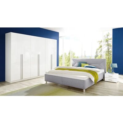 rauch Lorca Weiß Kleiderschrank - 6-Türige Modern Lagerung rauch Lorca Weiß Kleiderschrank - 6-Türige Modern Lagerung