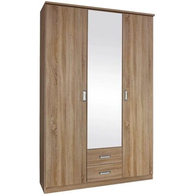 Rauch Gandra Kleiderschrank - Modern, Beige, 3 Türen, 2 Schubladen Rauch Gandra Kleiderschrank - Modern, Beige, 3 Türen, 2 Schubladen
