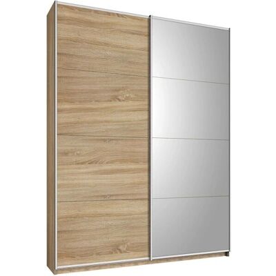 RAUCH Gandra Schrank - 2 Türen, 210cm Höhe, 136cm Breite - Holz RAUCH Gandra Schrank - 2 Türen, 210cm Höhe, 136cm Breite - Holz