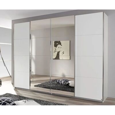 RAUCH Syncrono Schrank - Schiebetüren, Spiegel & Holzdekor RAUCH Syncrono Schrank - Schiebetüren, Spiegel & Holzdekor