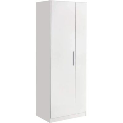 RAUCH Minosa Kleiderschrank - Weiß, 2 Türen, Verstellbare Böden RAUCH Minosa Kleiderschrank - Weiß, 2 Türen, Verstellbare Böden