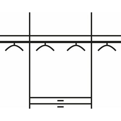 Kleiderschrank Essensa von Rauch - 4-türig, Weiß, 181x210x54cm Kleiderschrank Essensa von Rauch - 4-türig, Weiß, 181x210x54cm