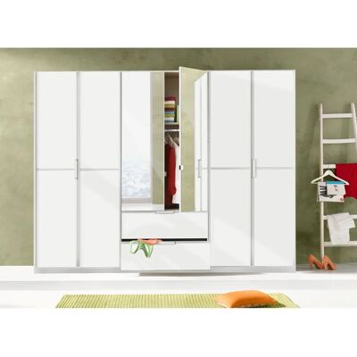 Rauch Essensa Kleiderschrank - 6-türig Weiß Moderner Stauraum Rauch Essensa Kleiderschrank - 6-türig Weiß Moderner Stauraum