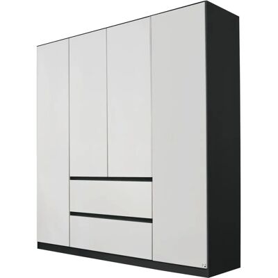 rauch Mainz Kleiderschrank - Modern, Grifflose Türen, Variable Inneneinrichtung rauch Mainz Kleiderschrank - Modern, Grifflose Türen, Variable Inneneinrichtung