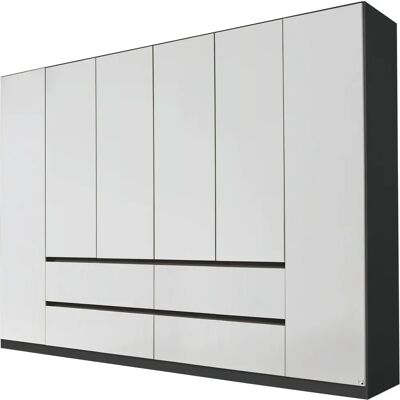 rauch Mainz Kleiderschrank - Modern, Grifflose, Verstellbare Regale rauch Mainz Kleiderschrank - Modern, Grifflose, Verstellbare Regale