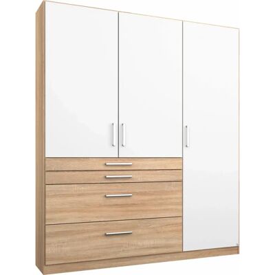 Rauch Harburg Kleiderschrank - 3-Türer mit Regalen Rauch Harburg Kleiderschrank - 3-Türer mit Regalen