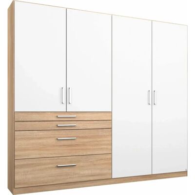 Rauch Harburg Kleiderschrank - 4-türig mit Stauraum Rauch Harburg Kleiderschrank - 4-türig mit Stauraum