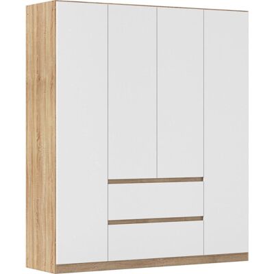 Sconto Mainz Brauner Kleiderschrank - Kleiderschrank Sconto Mainz Brauner Kleiderschrank - Kleiderschrank